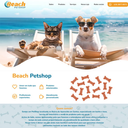 Beach petshop